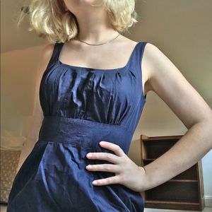 CLEARANCE navy blue vintage j crew mini dress